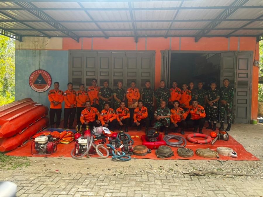 Tim Mabes TNI Cek Kesiapan Peralatan Karhutla di Kuansing