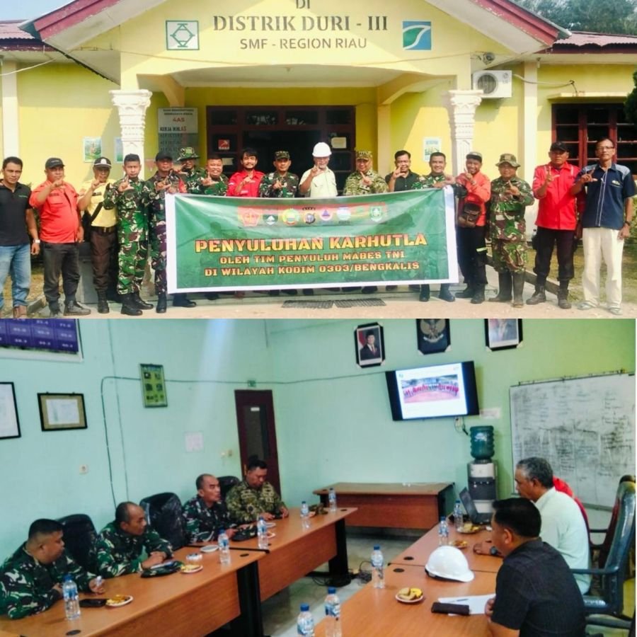 Tim Mabes TNI Tekankan Kesiapsiagaan Perusahaan Hadapi Ancaman Karhutla