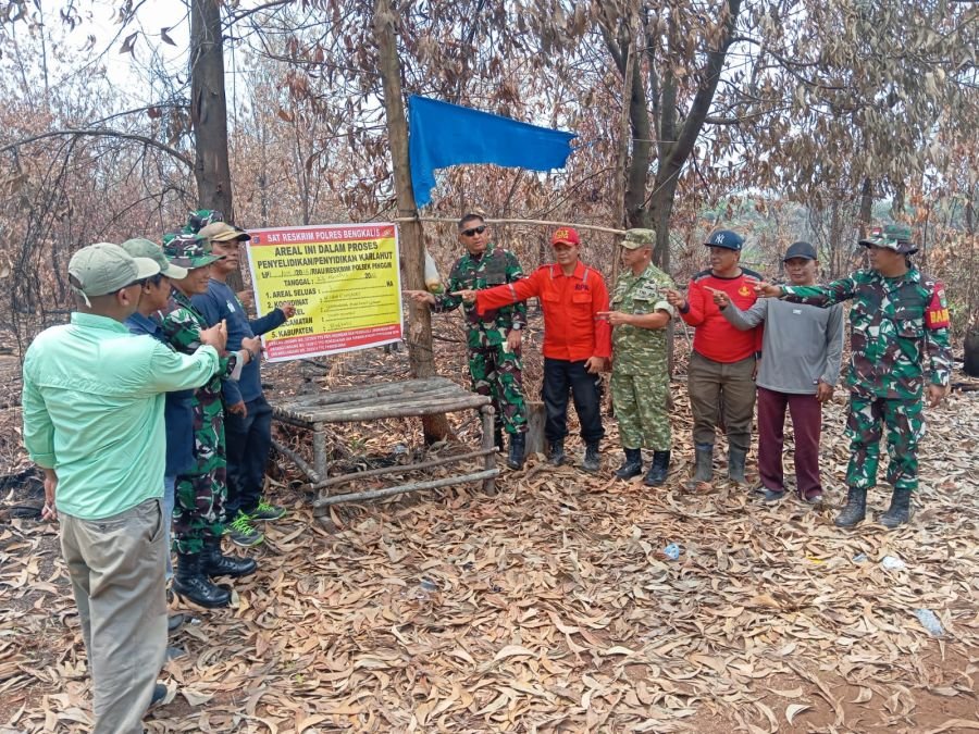 Tim Mabes TNI Tinjau Lokasi Karhutla Tasik Serai: Ancaman Bagi Habitat Gajah & Harimau Sumatera