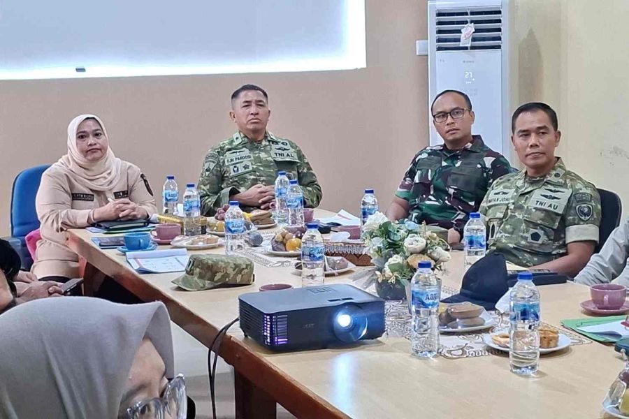 Tim Penyuluh Karhutla Mabes TNI Audiensi di Pinggir, Sinergitas Cegah Kebakaran Diperkuat
