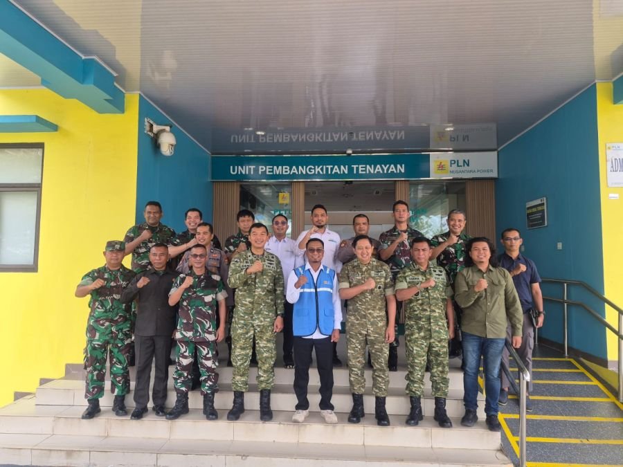 Tim Penyuluh Karhutla Mabes TNI Audiensi dengan PLTU Tenayan Raya, Perkuat Sinergi Pencegahan Karhut