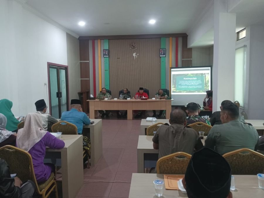 Tim Penyuluh Mabes TNI Gelar Sosialisasi Penyuluhan, Pencegahan, Dan Karhutla di Kecamatan Bengkalis