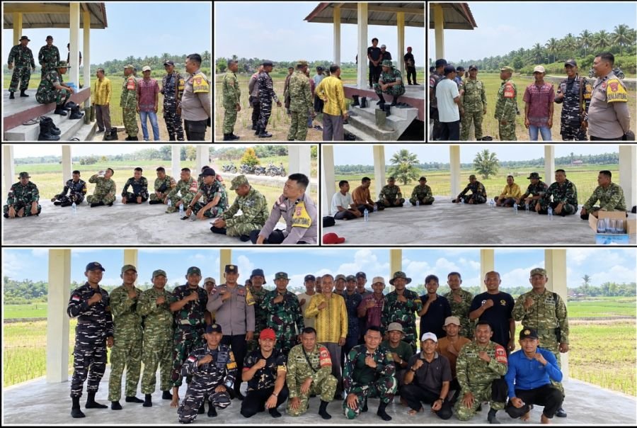 Tim Penyuluh Mabes TNI Gelar Sosialisasi dan Penyuluhan Pencegahan Karhutla di Desa Berancah