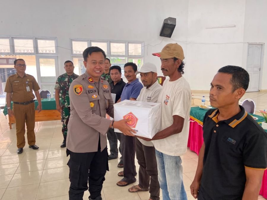 Tim Penyuluh Mabes TNI Gencarkan Edukasi Karhutla di Kuantan Hilir, Dorong Sinergi Cegah Kebakaran
