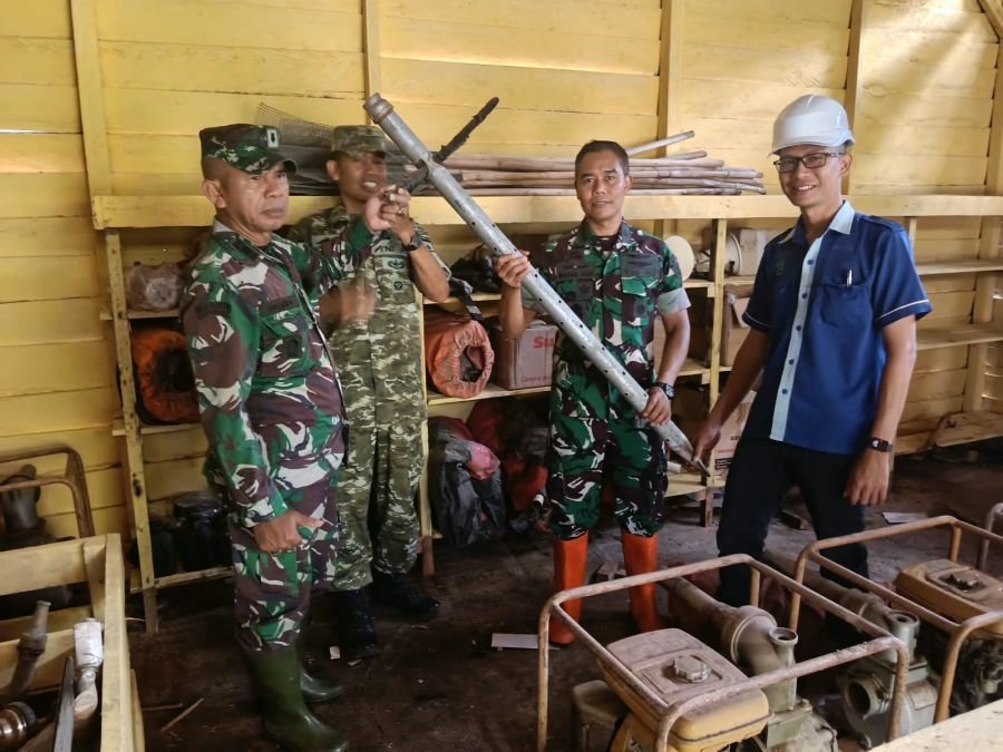 Tim Penyuluhan Karhutla Cek Kesiapan Peralatan Penanggulangan di PT Priatama