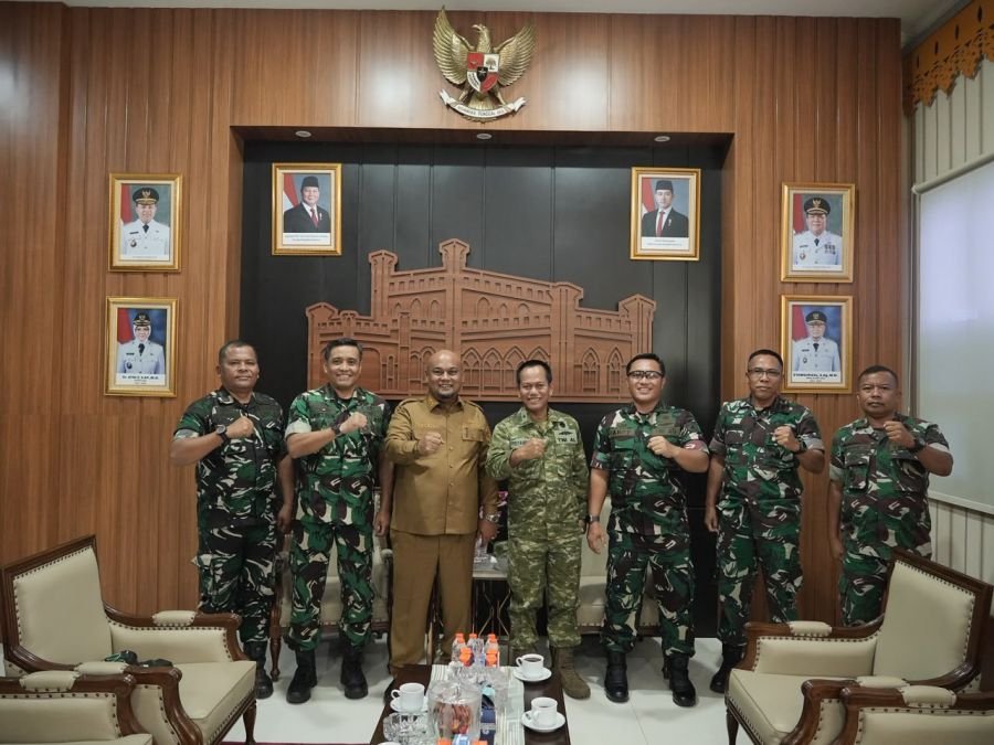 Tim Penyuluhan Karhutla Mabes TNI Kunjungi Wakil Bupati Siak, Tandai Berakhirnya Penyuluhan Karhutla