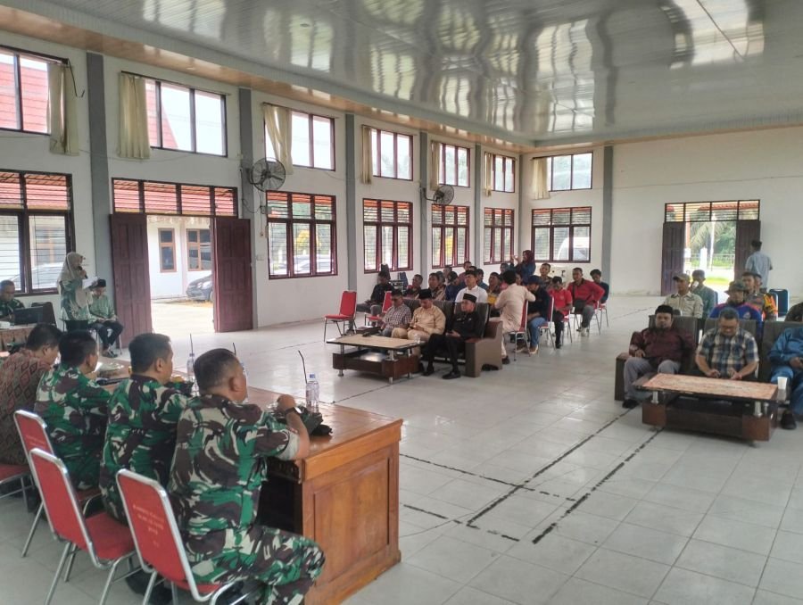 Tim Penyuluhan Karhutla Mabes TNI Sosialisasikan Pencegahan Karhutla di Sungai Apit