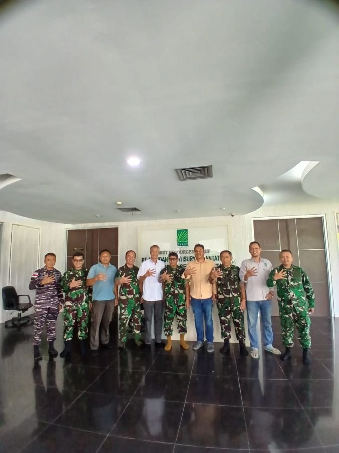 Tim Penyuluhan Mabes TNI Audiensi ke PT Maridan, Perkuat Sinergi Pencegahan Karhutla di Dumai