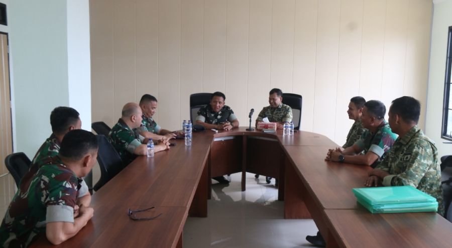 Tim Wasev TNI Turun ke Batam, Pelaksanaan Program PKBN Kodim 0316 Dievaluasi