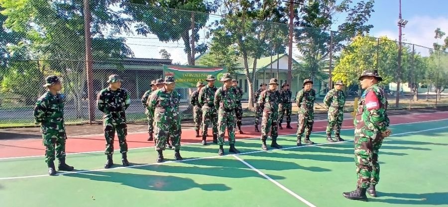 Tingkatkan Profesionalisme Aparat, Kodim 0315/TPI Gelar Latihan Teknis dan Taktis (Lattis) Unit