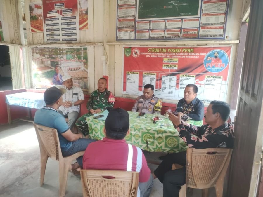 Tingkatkan Sinergitas, Babinsa, Bhabinkamtibmas  Dan Kepala Desa Perkuat Tiga Pilar