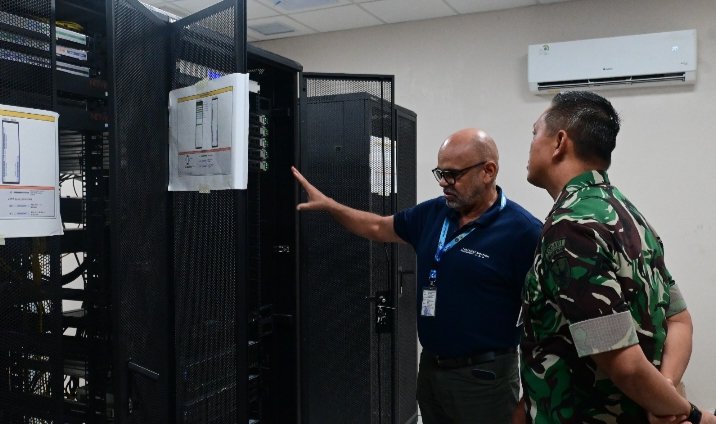 Tinjau Progres Pembangunan Infrastruktur Rafale