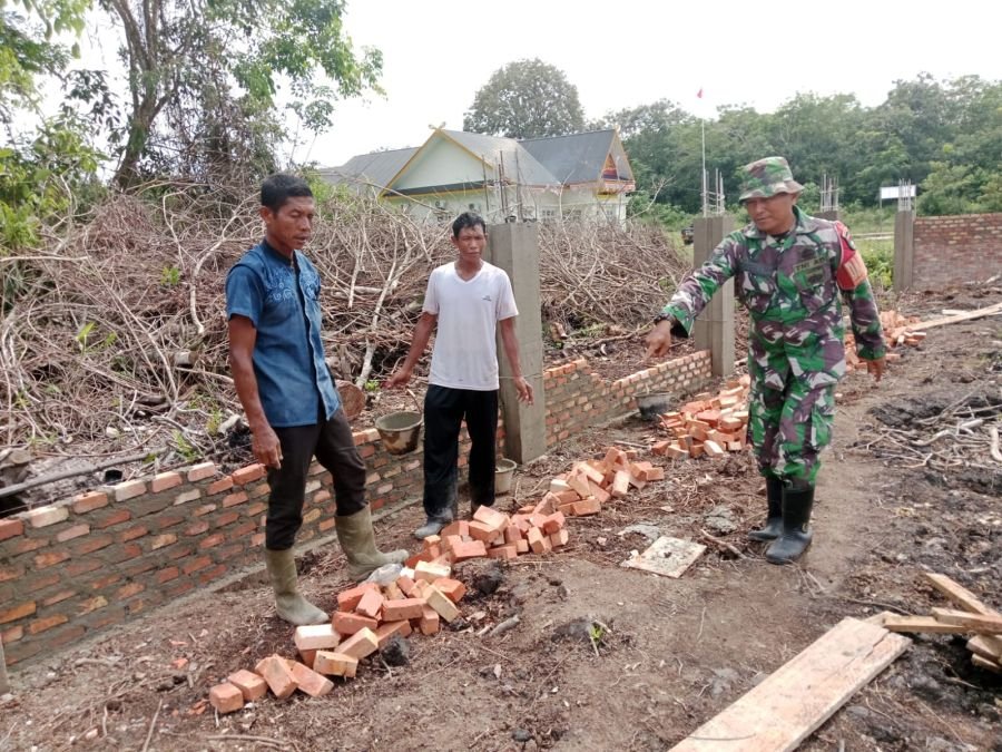 TNI AD Mengayomi Masyarakat Desa Bantar