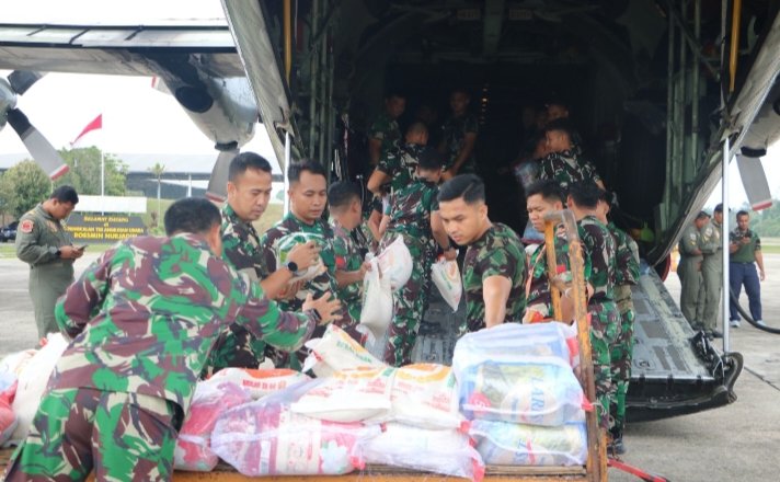 TNI AU Dukung Penuh Operasi Udara untuk Bencana Aceh–Sumut–Sumbar