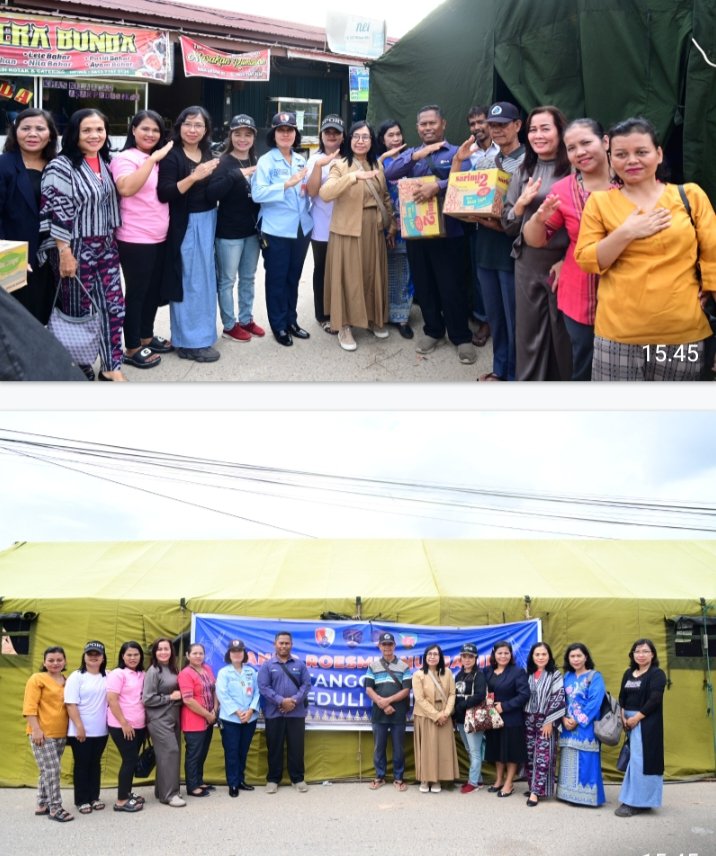 TNI AU Peduli: Satgas Tanggap Darurat Banjir Lanud Roesmin Nurjadin Kembali Salurkan Bantuan