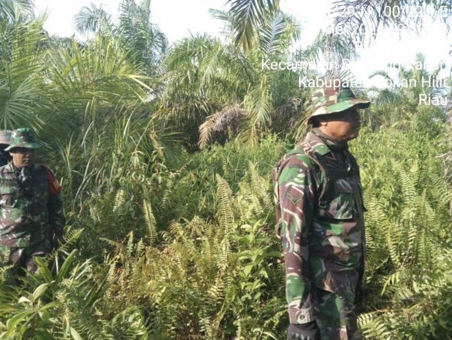TNI-Polri dan Warga Sinergi Patroli Karhutla 