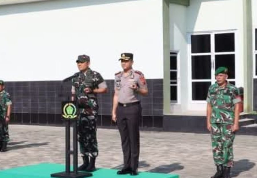 TNI-Polri Perkuat Sinergi, Dandim dan Kapolres Labuhanbatu Pimpin Apel Bersama