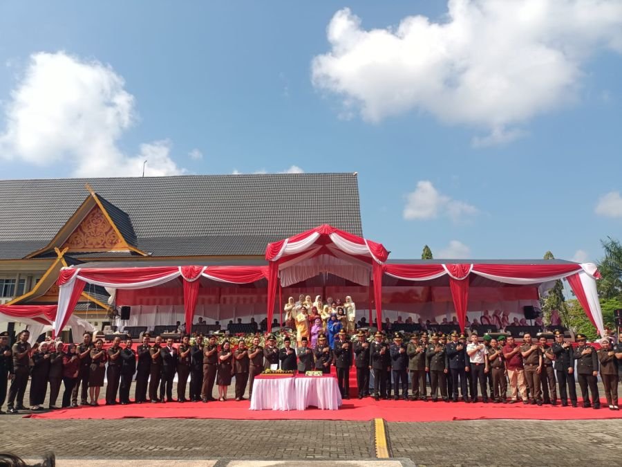 TNI semangat untuk menyambut HUT Bhayangkara