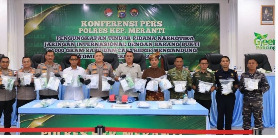 TNI Turun Langsung! Sinergi Kuat Ungkap Kasus Narkoba di Kepulauan Meranti