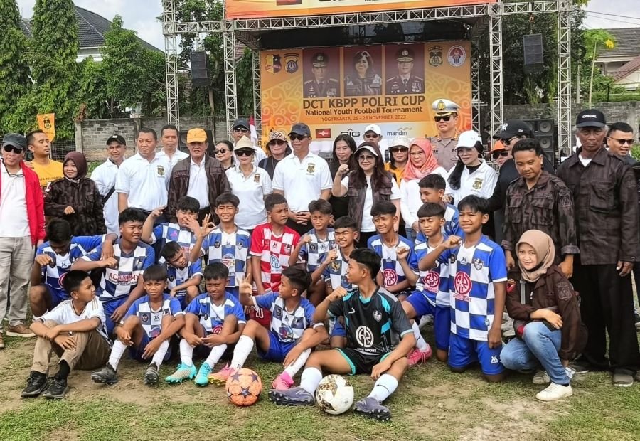 Turnamen Sepak Bola Usia Dini KBPP Polri Cup 2023 Resmi Dibuka di  Yogyakarta