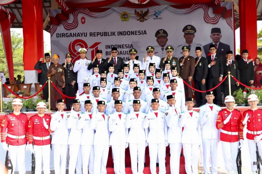 Upacara HUT ke-81 RI di Karimun, Persatuan Jadi Pesan Utama