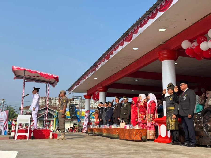 Upacara HUT Kemerdekaan RI ke-81 Tahun 2026 Berlangsung Khidmat di Kecamatan Kateman