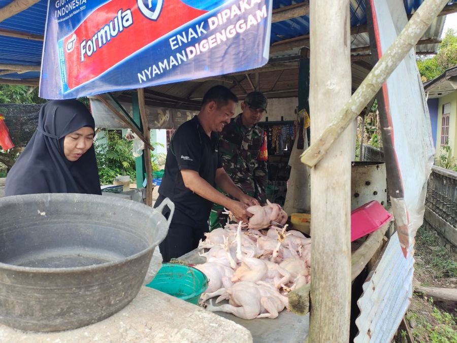 Upaya mempererat hubungan dengan masyarakat sekaligus memantau kondisi ekonomi warga binaan