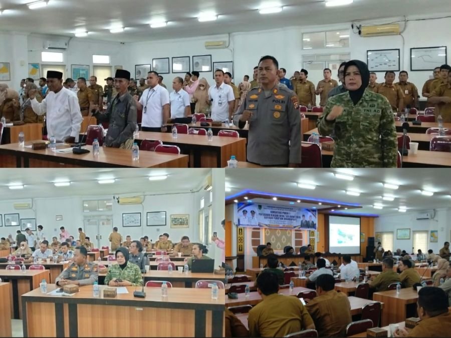 Wadanramil 01/Bangko Hadiri Konsultasi Publik RDTR Kawasan Perkantoran