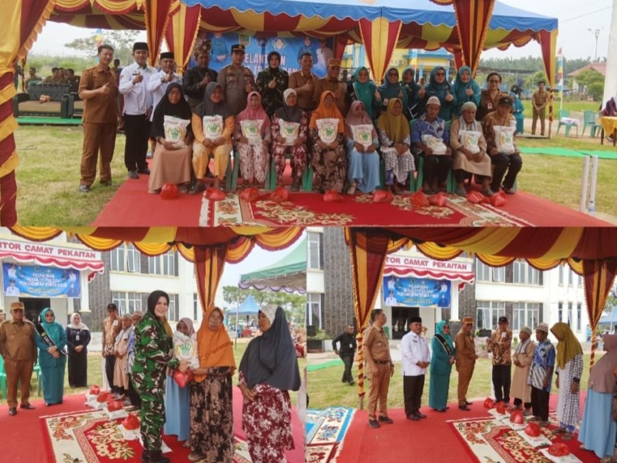Wadanramil 01/Bangko Hadiri Pelantikan TP PKK dan Pengukuhan Bunda PAUD Kecamatan Pekaitan