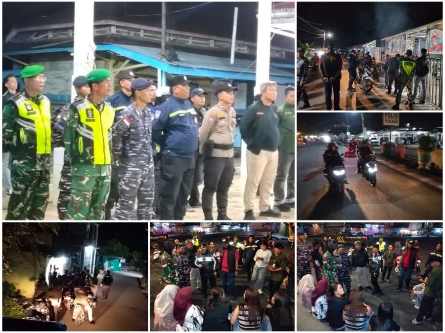 Wadanramil 01/Bangko Pimpin Patroli Skala Besar, Pastikan Wilayah Steril dari Gangguan Keamanan