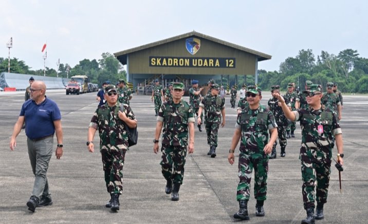 Wakasau Tinjau Security System Lanud RSN, Perkuat Kesiapan dan Modernisasi Pengamanan
 