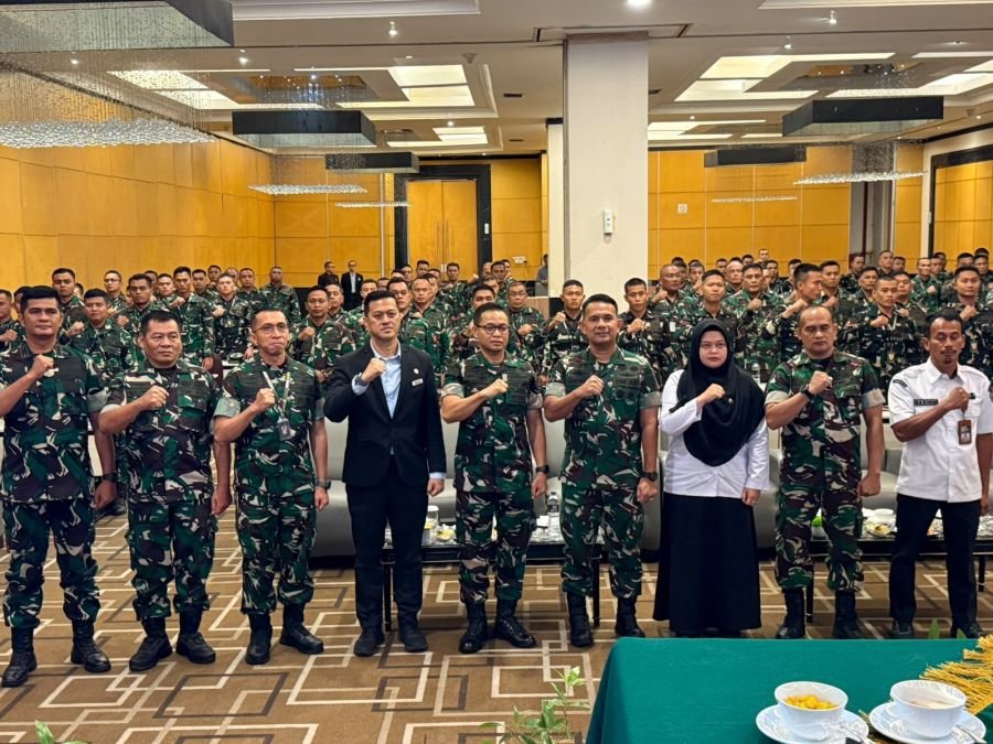 Wakili Dandim 0301/Pekanbaru, Danramil 05/Sail Hadiri Pembukaan Bimtek Hanpangan