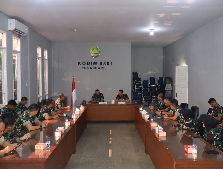 Wakili Dandim 0301/Pekanbaru, Danramil 02/Kota Lepas Pasis Dikreg LXVIII Seskoad TA 2026