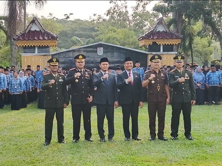 Wakili Dandim, Pasilog Kodim 0301/Pekanbaru Hadiri Hari Kesaktian Pancasila 2026