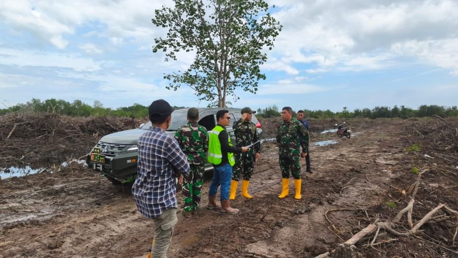 Wapangkopassus Tinjau Lahan Pembangunan Markas Grup 3 di Dumai