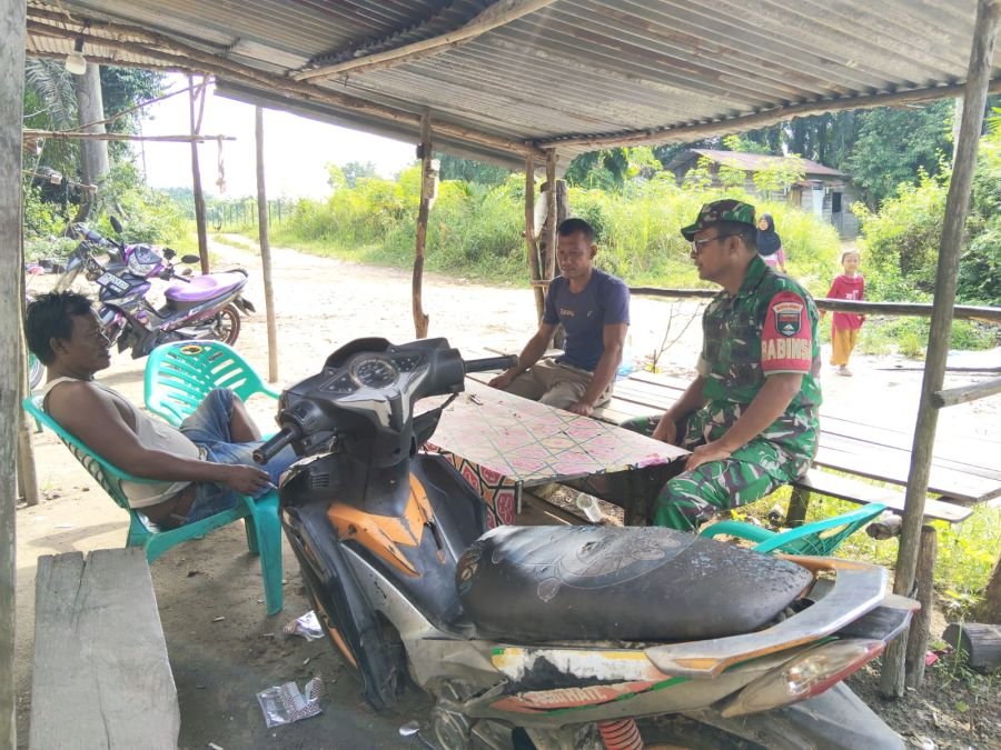 Wilayah Terlihat Aman, Babinsa Tetap Turun ke Lapangan! Langkah Pencegahan Karhutla Ini Jadi Sorotan