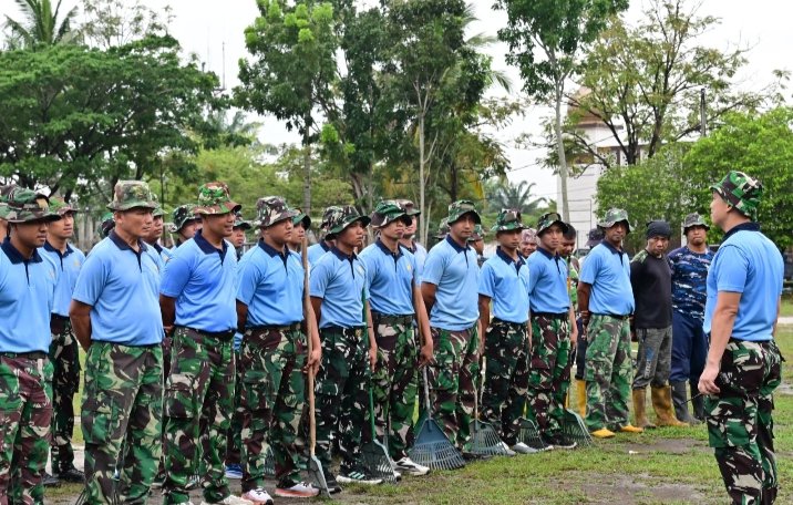 Wujud Kemanunggalan TNI-Rakyat, Lanud RSN Gelar Bakti Teritorial Prima Jelang HUT ke-80 TNI