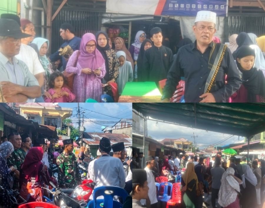Wujud Kepedulian, Anggota Koramil 01/Bangko Melayat ke Rumah Duka Orang Tua Sertu Romizon