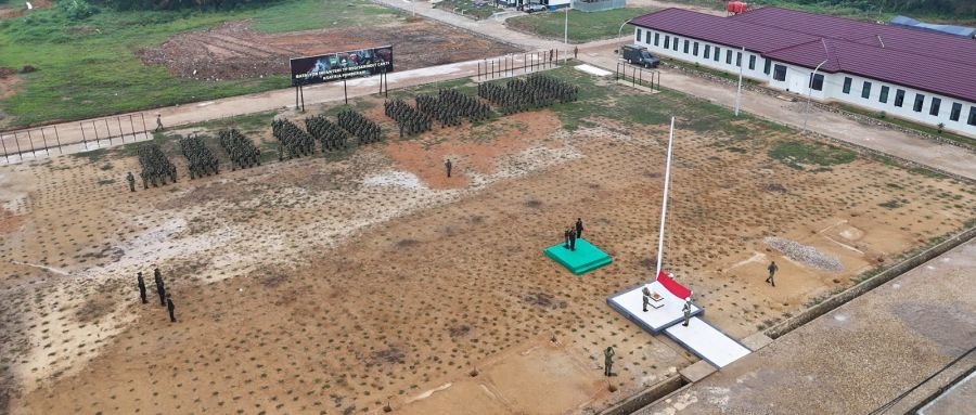 Yonif TP 850/SC Peringati Hari Lahir Pancasila