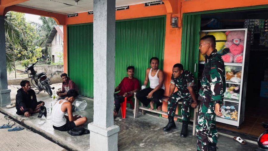 Yonif TP 850/SC Serap Aspirasi Warga Gumanti Lewat Komsos