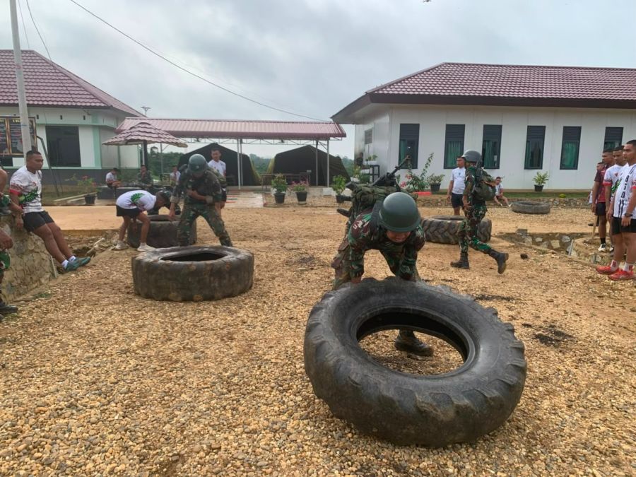 Yonif TP 850/SC Tingkatkan Soliditas Melalui Pekan Olahraga Batalyon