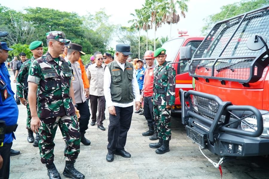 Yonif TP 953/Harimau Rawa Tegaskan Kesiapan Hadapi Ancaman Karhutla di Inhil