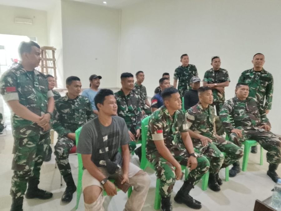 Zidam XIX/Tuanku Tambusai Gelar Nobar Piala Dunia 2026 Bersama Masyarakat