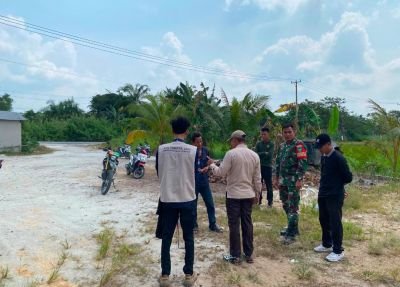 Babinsa 01/Tembilahan Sertu Abd. Ali Sabri Ingatkan Warga Bijak Gunakan Api