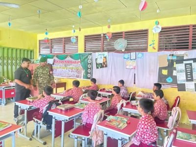 Babinsa 03/Tempuling Dampingi SPPG, 2.994 Penerima Manfaat Disasar Program Gizi