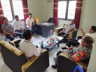Babinsa dan Polres Dumai Bahas Pembinaan Eks Napiter di Bagan Besar