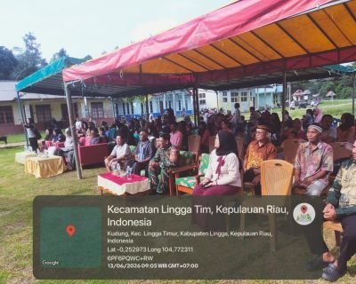 Babinsa Desa Kudung Hadiri Acara Perpisahan Siswa SD Negeri 003 Lingga Timur