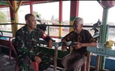 Babinsa Durai Gandeng Tokoh Masyarakat Tangkal Isu Provokatif