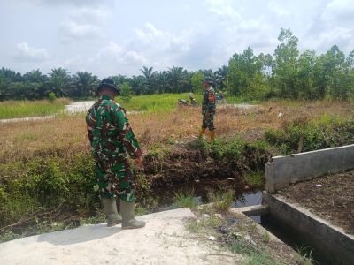 Babinsa Intensifkan Patroli Karhutla: Upaya Pencegahan Kebakaran Hutan dan Lahan”