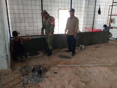 Babinsa Koptu Edward Siregar Terus Kawal Percepatan Pembangunan KDKMP Sungai Selari